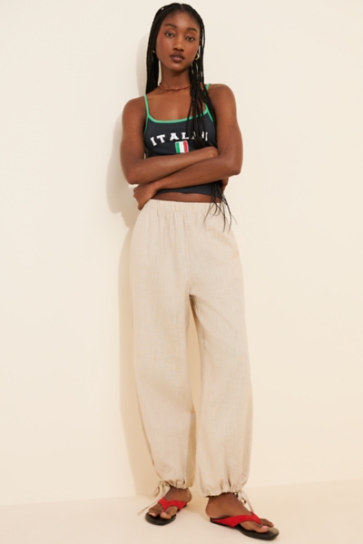 nala Linen like balloon tops ブラック4way nala Linen like balloon tops ブラック4way
