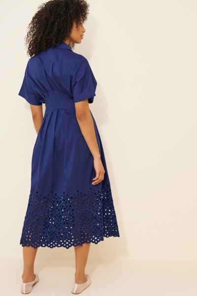 Tobie Waisted Short Sleeve Dress