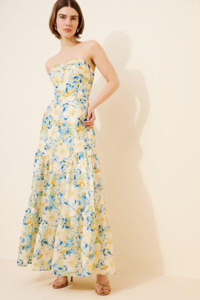 princess polly baby blue dress Beach Wedding Guest Dresses & Outfits main image 1