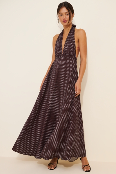 slim fit dress slacks Wrap and Tie Gown Brown / Plus Size Custom Fit main image 0