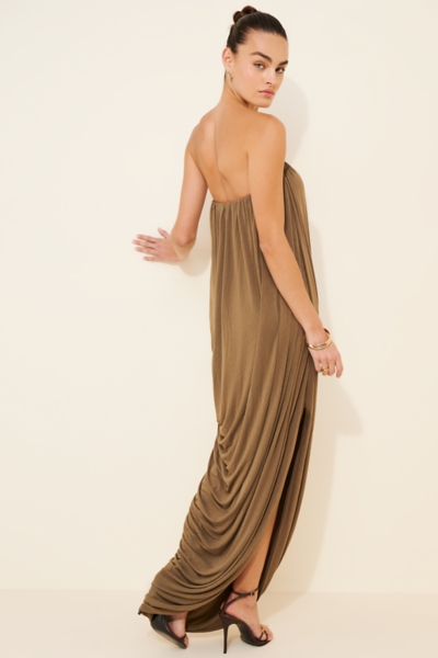 Callista Draped Maxi Dress | Nuuly
