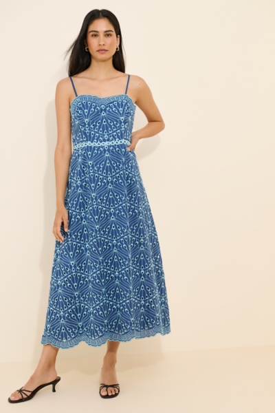 lilly pulitzer blue dress Green and Size 14 – Swap Boutique placket detail lend a polished touch Lilly Pulitzer NWT Moana Maxi