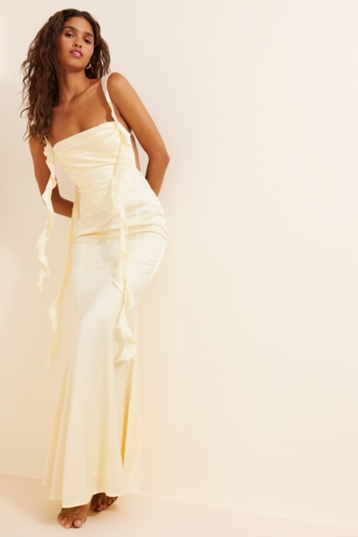 Caroline Cowl Back Dress | Nuuly