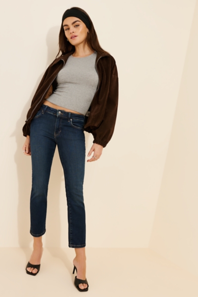 Paloma Low-Rise Cigarette Jeans