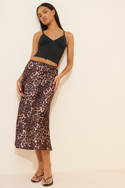 Enigmatic Leopard Maxi Skirt | Nuuly
