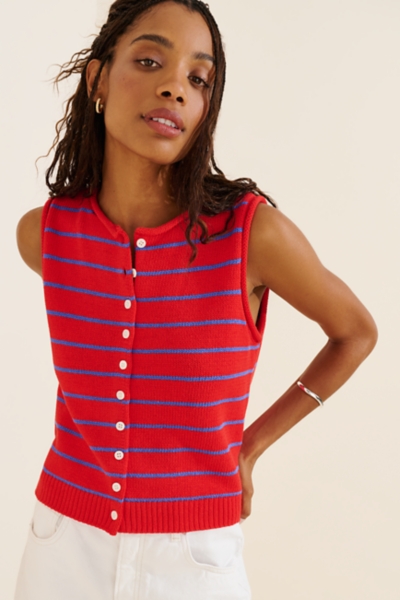 Taylor Stripe Vest | Nuuly