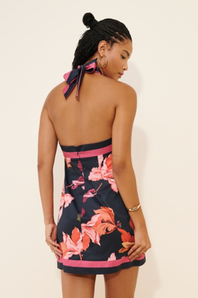 Floral Halter Mini Dress | Nuuly