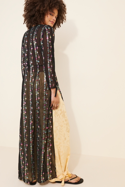 brown long sleeve dress maxi Brown Draped Asymmetric Maxi Dress XS