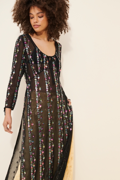 Floral Fantasy Sequin Dress | Nuuly