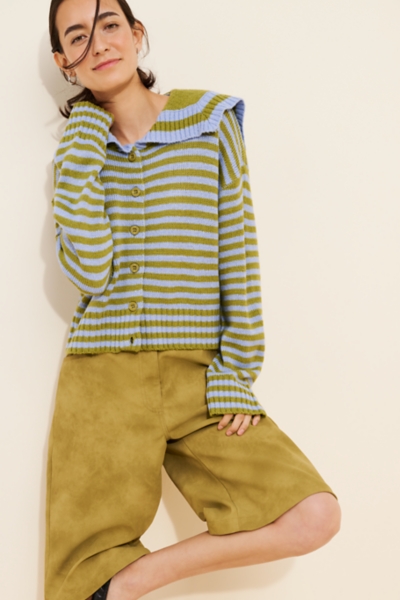 Darling Collared Cardie Sweater | Nuuly