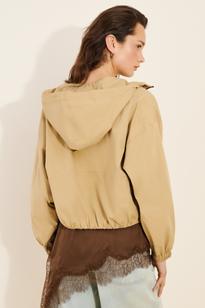 Debbie Zip Front Hooded Jacket | Nuuly