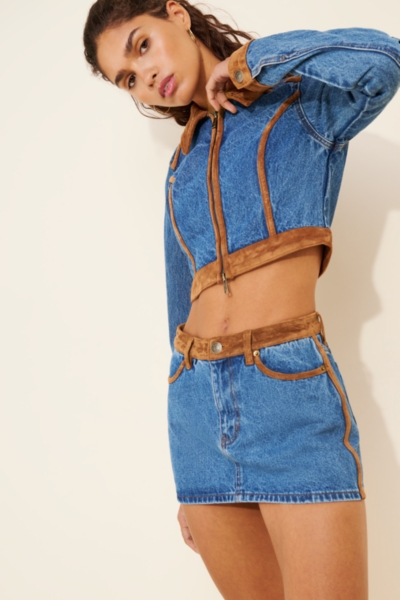 Dawson Denim Mini Skort