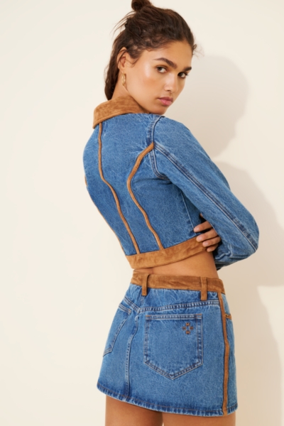 Dawson Denim Mini Skort