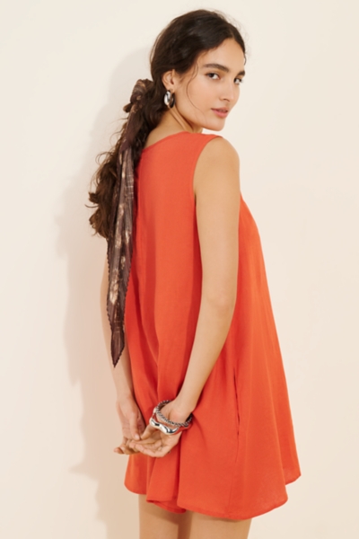 Easy Linen Blend Mini Dress | Nuuly