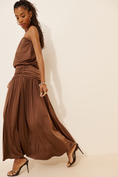 black ruched dress with sleeves Mirage Sheer Ruched Dress-Black XL