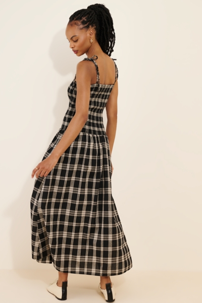 Cotton Plaid Swing Dress | Nuuly