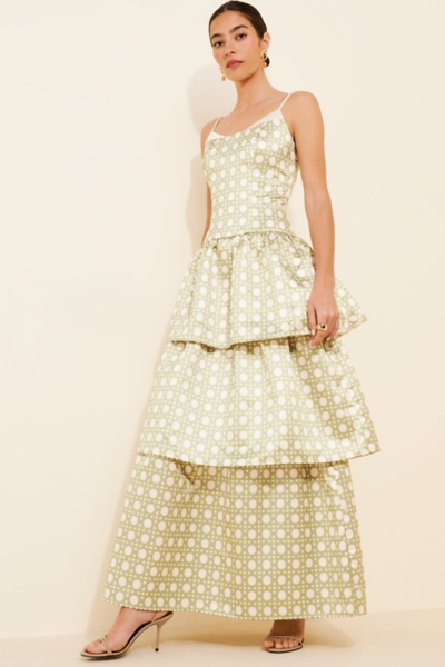 ignite evenings dress Ignite Evenings Long Sequin Lace Dress main image 0