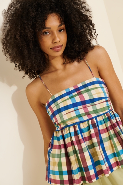 Sleeveless Peplum Top | Nuuly