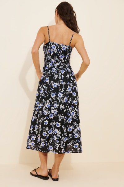 basque waist linen dress Gabriela Hearst, Naia linen Maxi dress, Women, White, S, Dresses