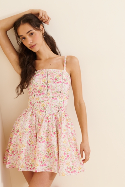 meadow mini dress Vintage Lace Mini Wedding Dress