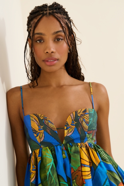 banana mini dress Banana Grapes Sleeveless Mini Dress