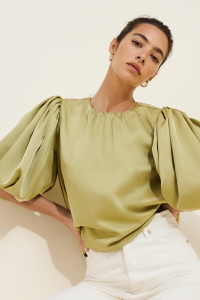 Minori Puff Sleeve Top | Nuuly