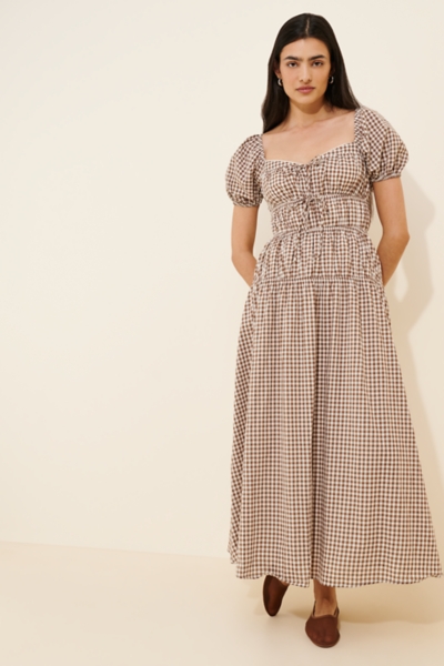 Annie Check Picnic Maxi Dress | Nuuly