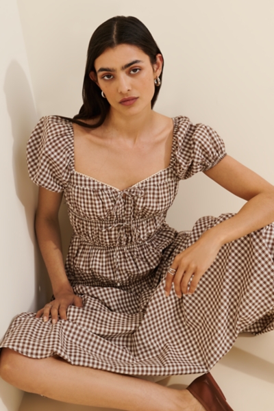 Annie Check Picnic Maxi Dress | Nuuly