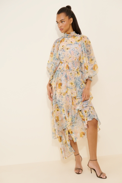 astrid floral mini dress Altar'd State Astrid Floral Mini Dress