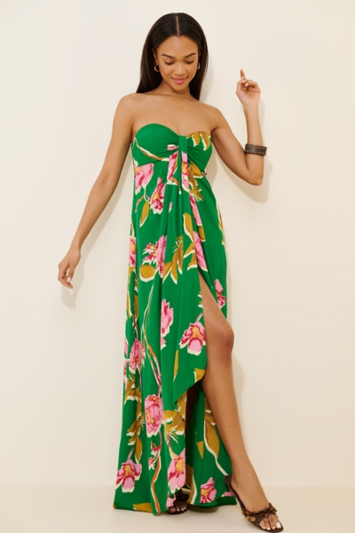 knee length dresses for ladies Arabella Twist Shoulder Maxi Dress main image 1