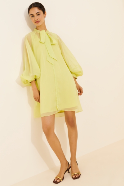 Aubrette Sheer Swing Dress | Nuuly