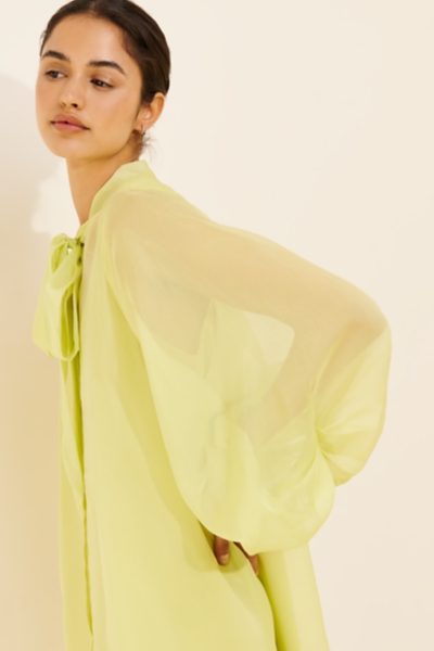 sheer swing dress Aubrette Sheer Swing Dress