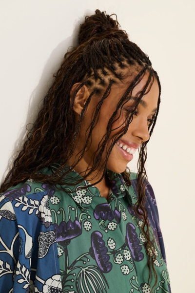 printed mini shirt dress Patou
