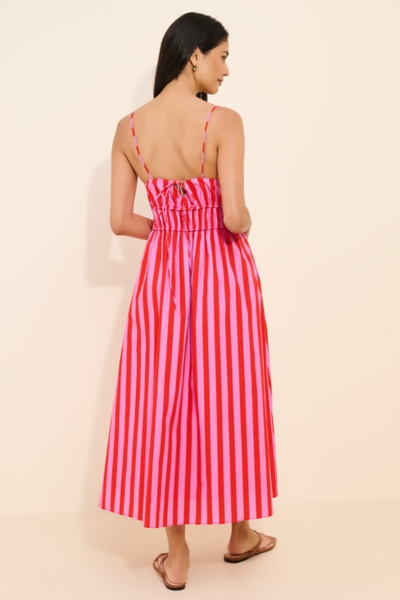 Stripe Sleeveless Maxi Dress | Nuuly