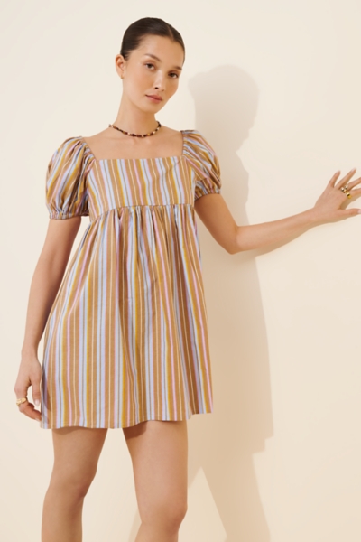 della mini dress Della Mini Dress Butter | Yellow | Womens