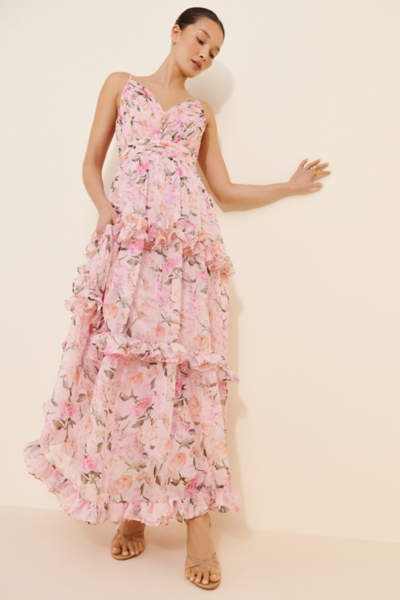 eviana maxi dress floral Eviana Maxi Dress Floral