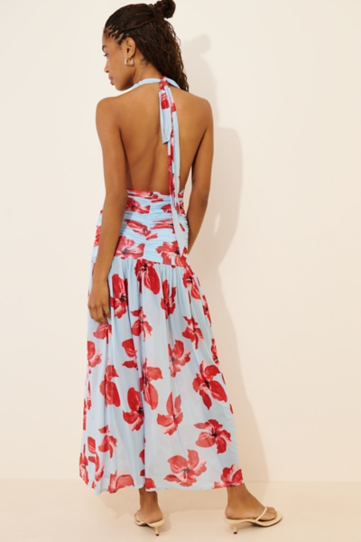 chloe halter maxi dress superdown Halter neck