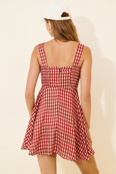 maeve bombshell linen mini dress Maeve Linen Blend Mini Dress