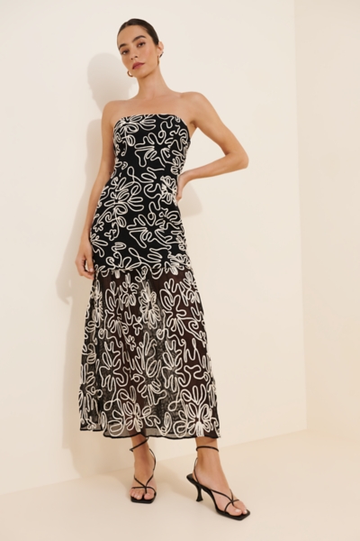 maxi dresses in tall Tall Abstract Printed Maxi Dress XL