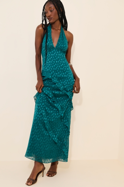 hatch evelyn knit dress Ruffles bakersfieldboutique
