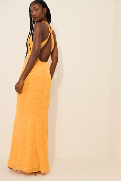ouges halter dress Egeo Maxi Floral