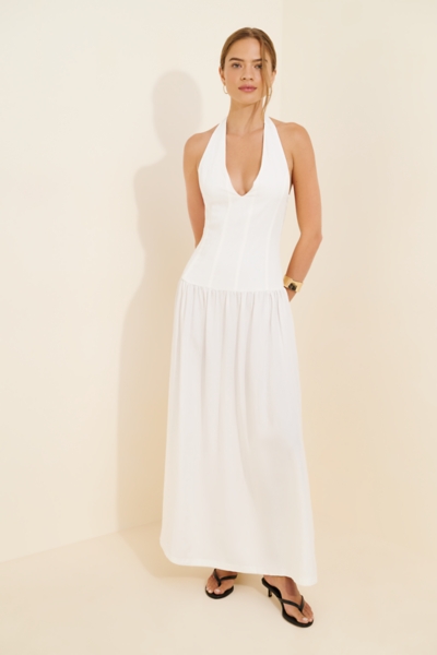 maxi dress with drop waist Solana Drop-Waist Asos design Bottom Size:28x32 PD262955E SHEIN BAE Spring Break or keep it stripped