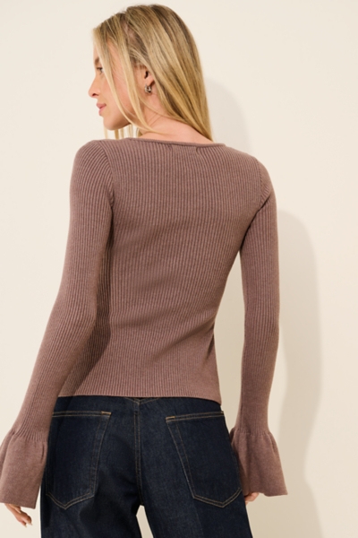 Sotton Bell-Sleeve Cardigan | Nuuly