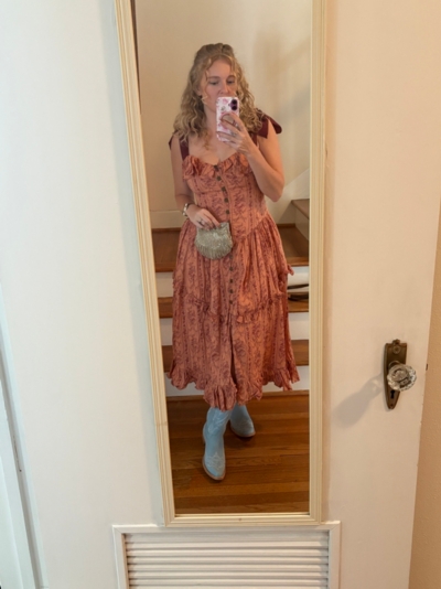 Kristin Button Front Midi Dress | Nuuly