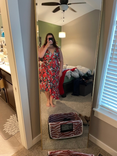 Asymmetrical Wrap Dress | Nuuly