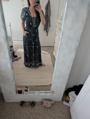 Riley Embroidered Maxi Dress | Nuuly