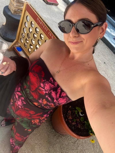 Strapless Twofer Jumpsuit | Nuuly