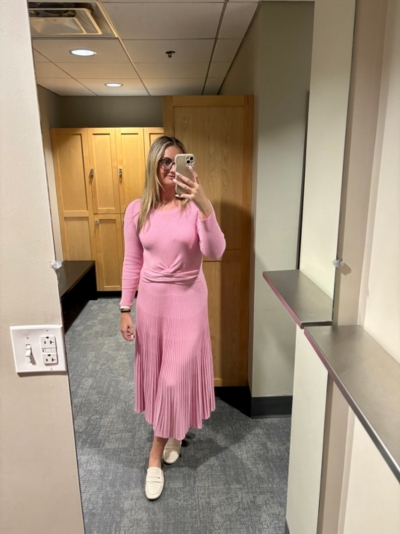 pink sweater dress anthropologie Anthropologie Happy Sheep sz SMALL NWOT pink sweater dress