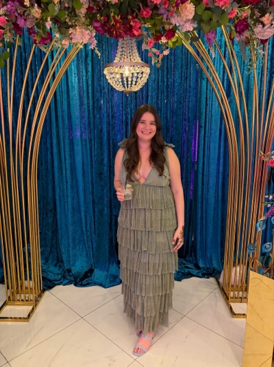 tiered metallic maxi dress 4si3nna 4SI3NNA