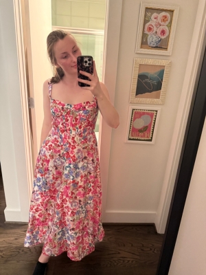 Lilah Corset Midi Dress | Nuuly